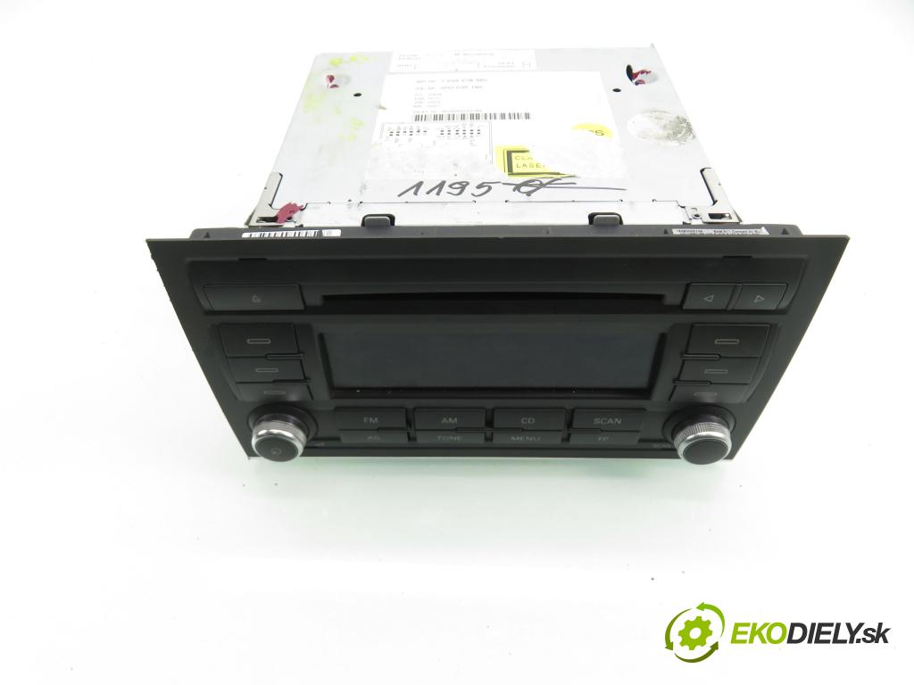 SEAT EXEO (3R2) SEDAN 2009 110,00 1.8 T - CFMA 1781,00 RADIO CD 3R0035186 ; 7648218366