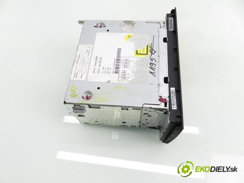 SEAT EXEO (3R2) SEDAN 2009 110,00 1.8 T - CFMA 1781,00 RADIO CD 3R0035186 ; 7648218366
