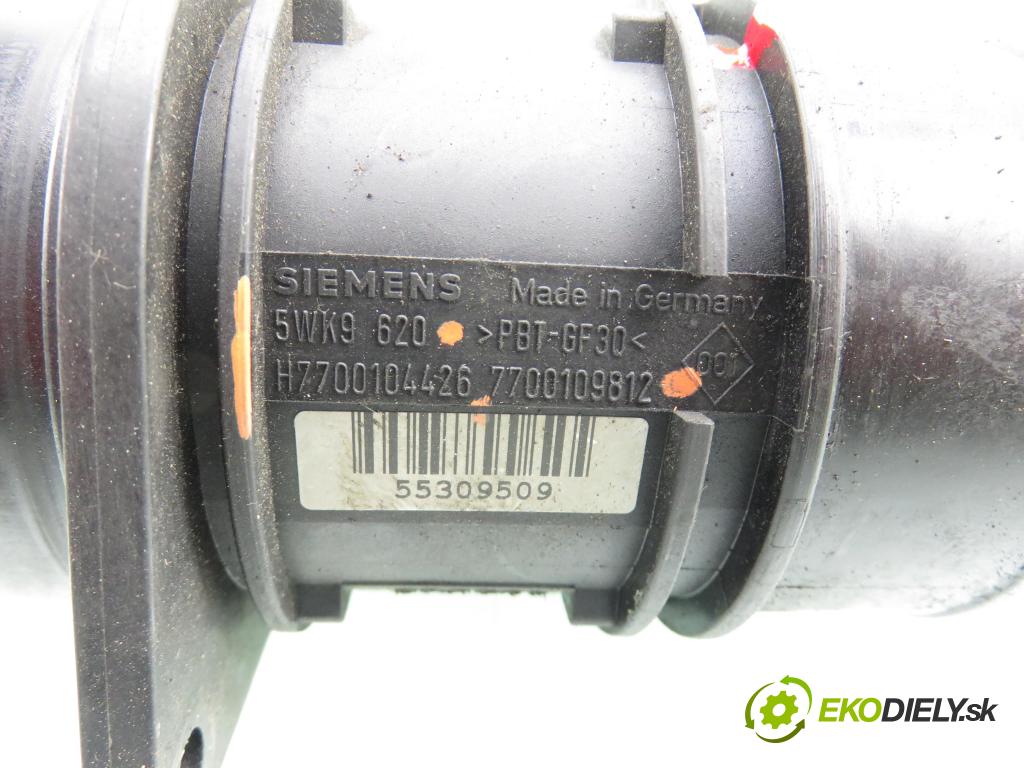 RENAULT GRAND SCENIC II (JM0/1_) MINIVAN 2004 88,00 1.9 dCi (JM0G, JM12, JM1G, JM2C) - F9Q 812 1870,00 váha vzduchu vzduchu 7700109812 ; H7700104426