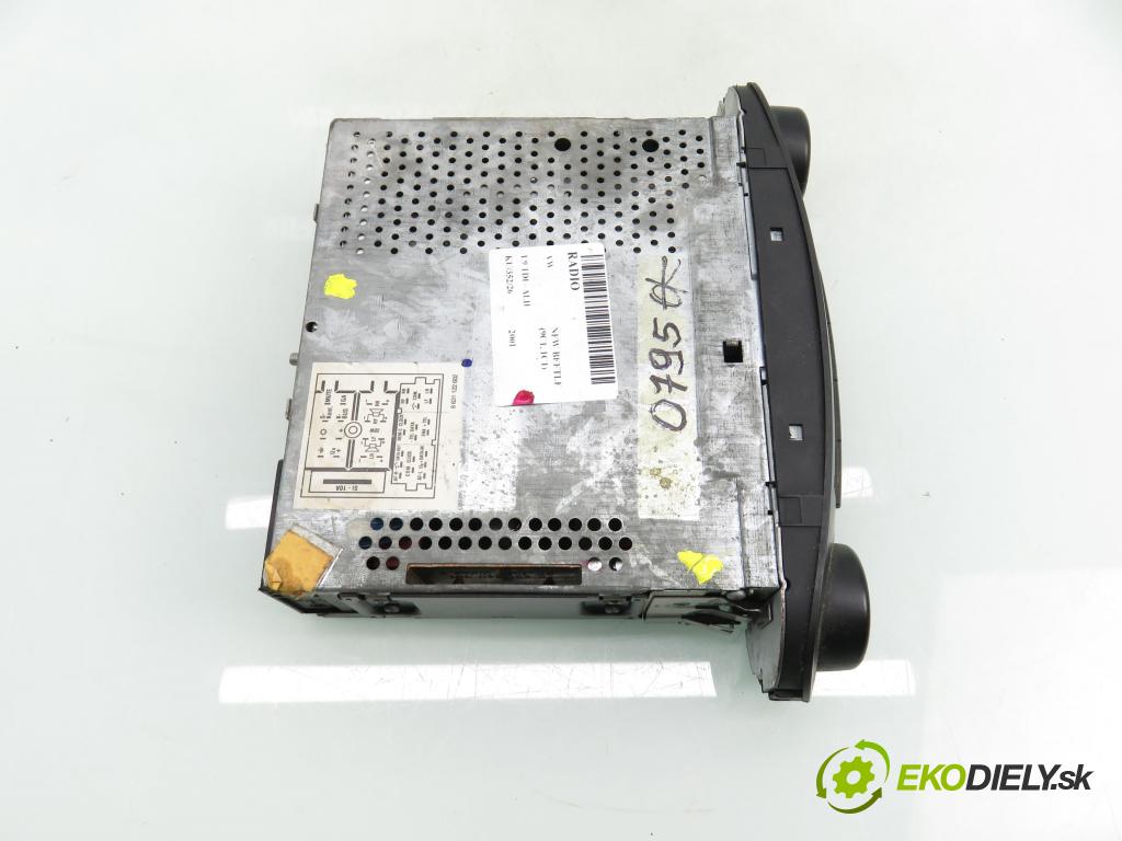 VW NEW BEETLE (9C1, 1C1) HB 2001 66,00 1.9 TDI 90 - ALH 1896,00 RADIO