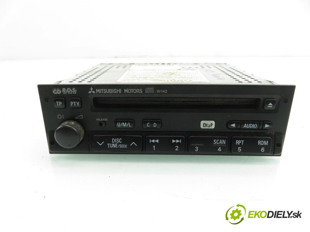 MITSUBISHI PAJERO PININ (H6_W, H7_W) SUV 2002 95,00 2.0 GDI (H67W, H77W) - 4G94 (GDI) 1999,00 RADIO CD MR337279