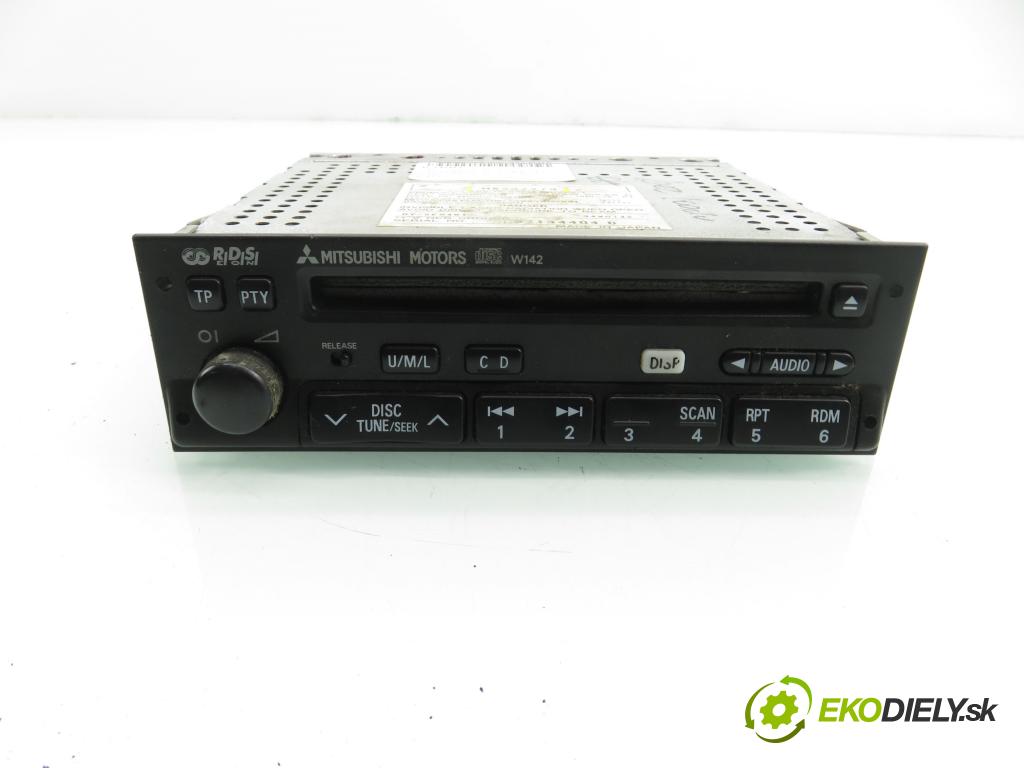 MITSUBISHI PAJERO PININ (H6_W, H7_W) SUV 2002 95,00 2.0 GDI (H67W, H77W) - 4G94 (GDI) 1999,00 RADIO CD MR337279