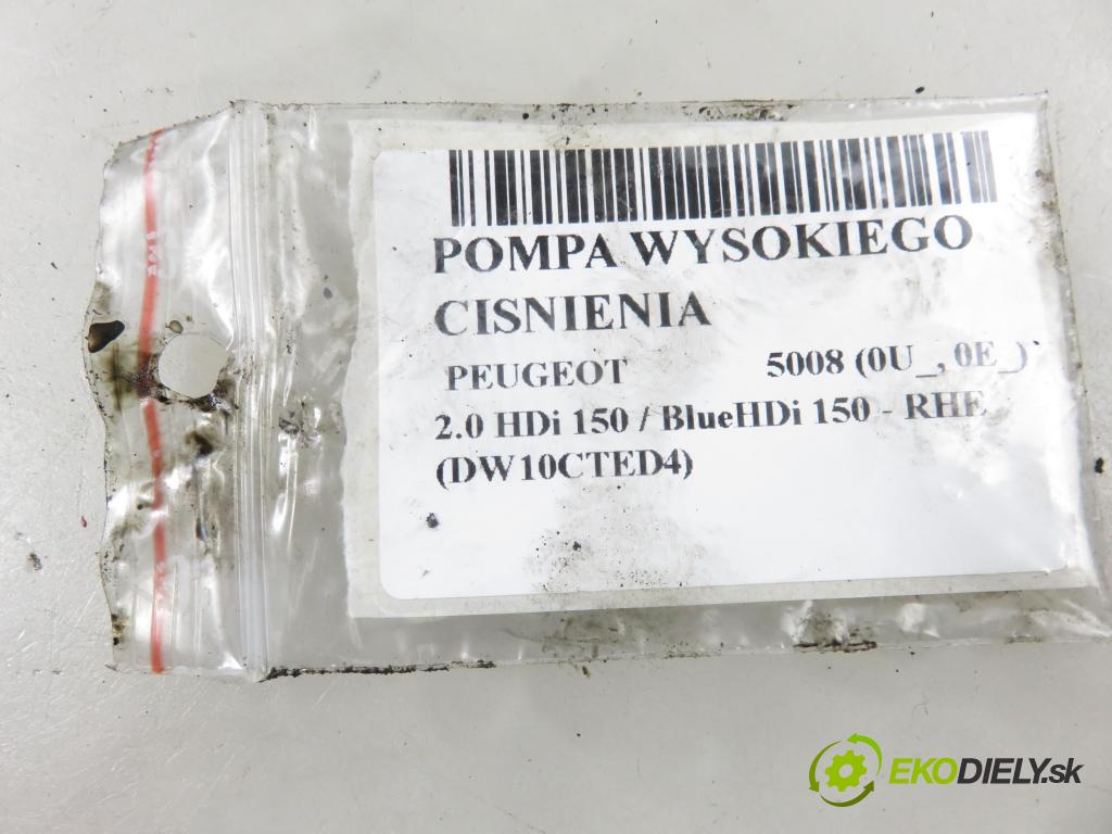 PEUGEOT 5008 (0U_, 0E_) MINIVAN 2010 110,00 2.0 HDi 150 / BlueHDi 150 - RHE (DW10CTED4) 1997,00 Pumpa vysokého tlaku 9424A050A ; 9687959180