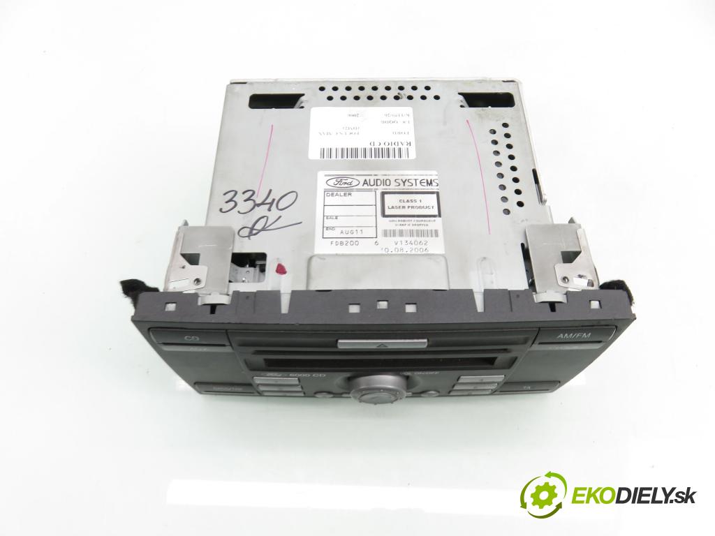 FORD FOCUS C-MAX (DM2) MINIVAN 2006 92,00 1.8 - QQDB 1798,00 RADIO CD 6S6118C815AG