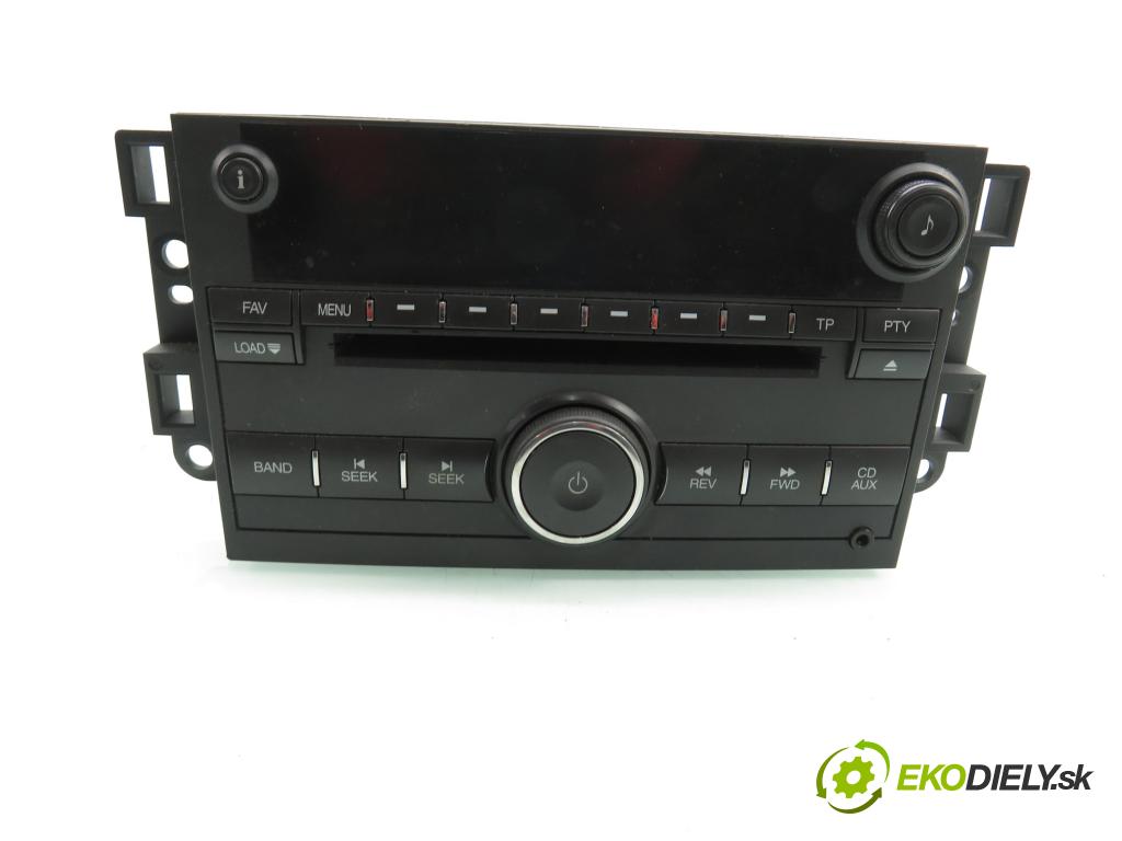 CHEVROLET CAPTIVA (C100, C140) SUV 2007 110,00 2.0 D 4WD - Z 20 S 1991,00 RADIO CD 96673510