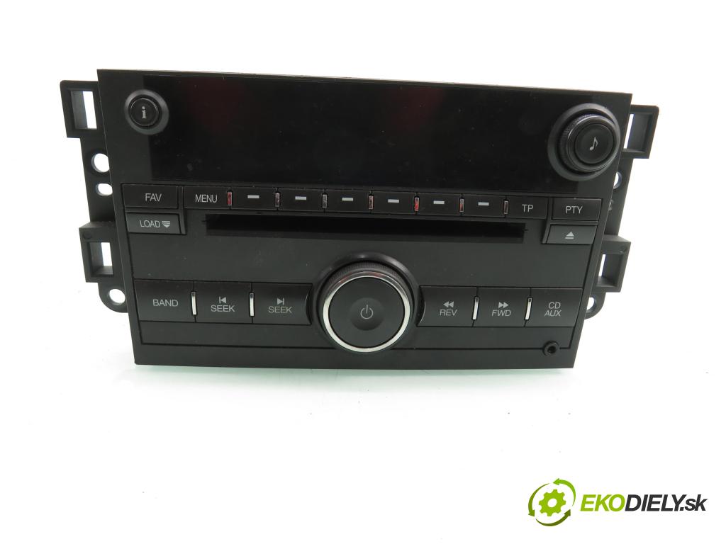 CHEVROLET CAPTIVA (C100, C140) SUV 2007 110,00 2.0 D 4WD - Z 20 S 1991,00 RADIO CD 96673510