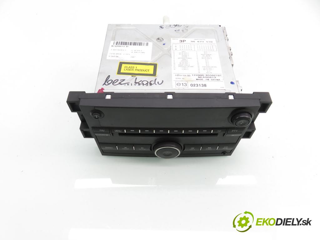 CHEVROLET CAPTIVA (C100, C140) SUV 2007 110,00 2.0 D 4WD - Z 20 S 1991,00 RADIO CD 96673510