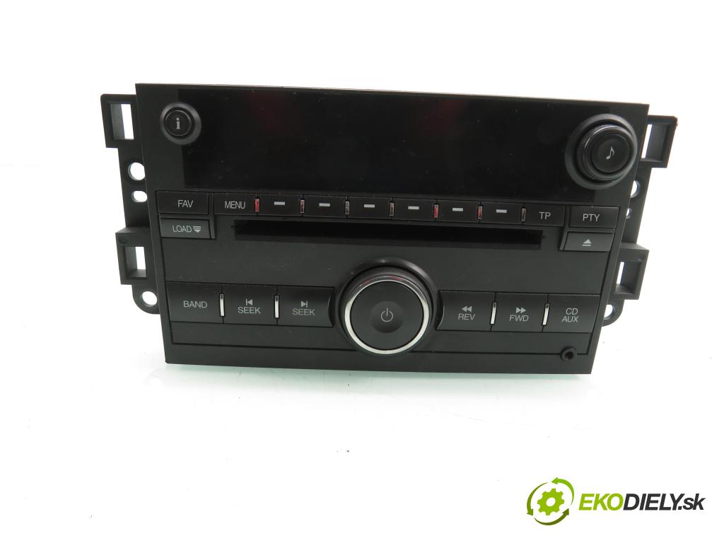 CHEVROLET CAPTIVA (C100, C140) SUV 2007 110,00 2.0 D 4WD - Z 20 S 1991,00 RADIO CD 96673510