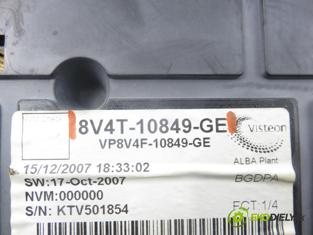 FORD FOCUS II (DA_, HCP) HB 2008 80,00 1.6 TDCi - G8DA 1560,00 Prístrojovka elektrický 8V4T10849GE