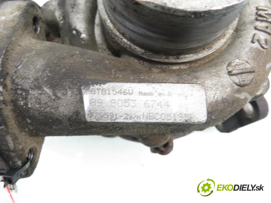 OPEL ASTRA J HB 2010 92,00 1.7 CDTI - A 17 DTR 1686,00 Turbodúchadlo 8980536744 (Turbodúchadlo (kompletné))
