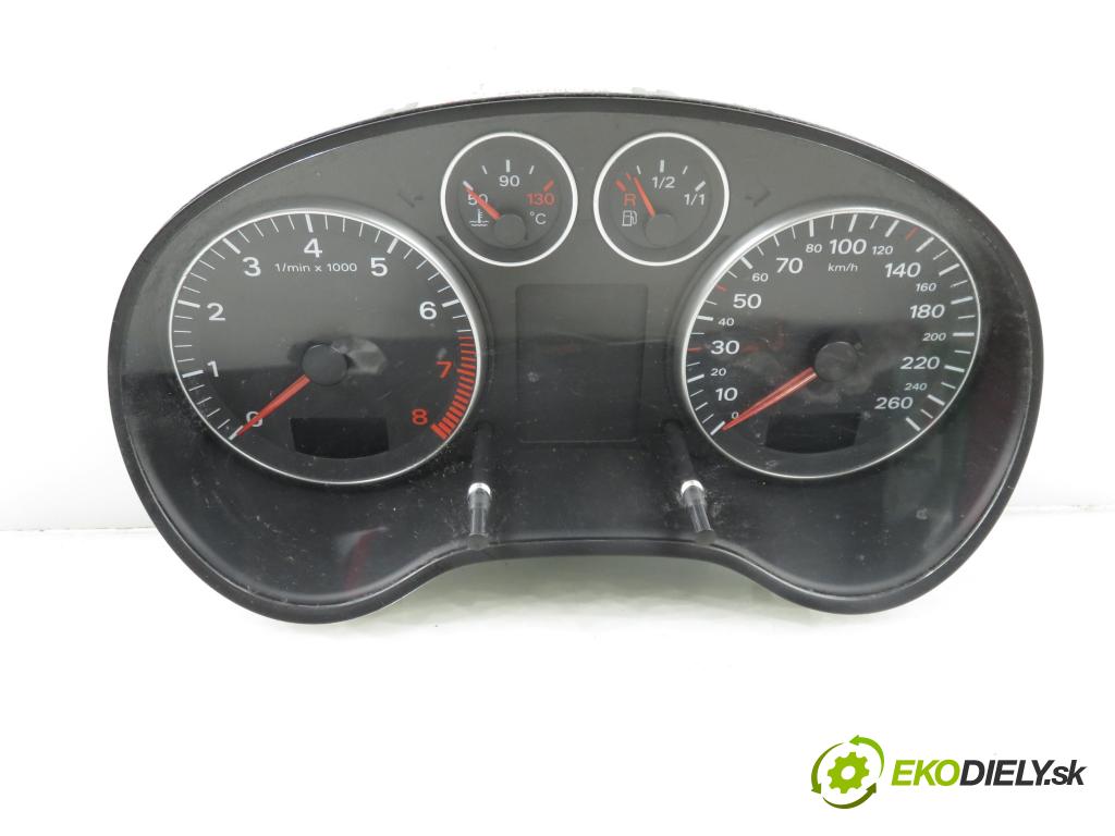 AUDI A3 Sportback (8PA) HB 2006 75,00 1.6 - BSE 1595,00 Prístrojovka elektrický 8P0920900M