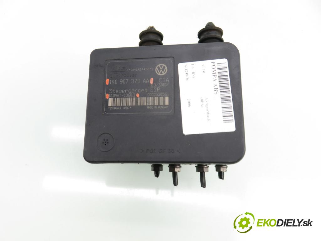 AUDI A3 Sportback (8PA) HB 2006 75,00 1.6 - BSE 1595,00 pumpa ABS 10096003603 ; 1K0907379AA ; 10020602204 (Pumpa ABS)