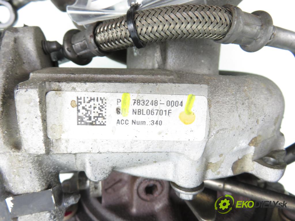 PEUGEOT 5008 (0U_, 0E_) MINIVAN 2010 110,00 2.0 HDi 150 / BlueHDi 150 - RHE (DW10CTED4) 1997,00 RYCHLONABÍJEČKA: 7832480004 (Kompletní turbodmychadlo)