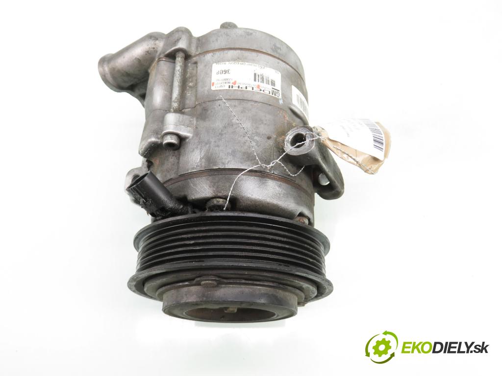 CHEVROLET AVEO liftback (T300) HB 2012 63,00 1.2 LPG - A 12 XER 1229,00 KOMPRESOR: klimatizace 557805030 ; 96953608 (Kompresor klimatizace)