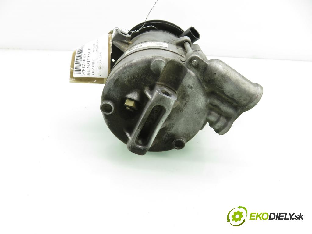 CHEVROLET AVEO liftback (T300) HB 2012 63,00 1.2 LPG - A 12 XER 1229,00 KOMPRESOR: klimatizace 557805030 ; 96953608 (Kompresor klimatizace)