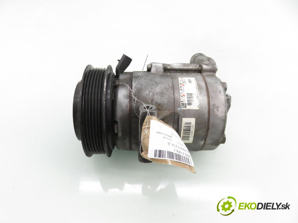 CHEVROLET AVEO liftback (T300) HB 2012 63,00 1.2 LPG - A 12 XER 1229,00 KOMPRESOR: klimatizace 557805030 ; 96953608 (Kompresor klimatizace)
