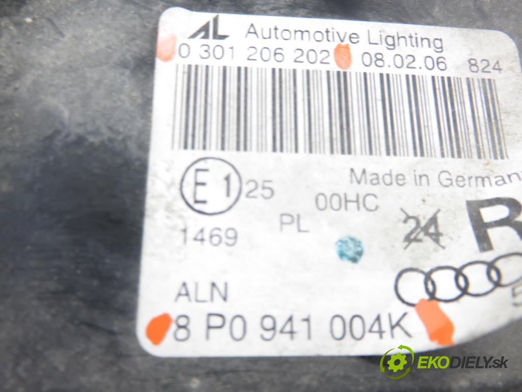 AUDI A3 Sportback (8PA) HB 2006 75,00 1.6 - BSE 1595,00 světlo PP 8P0941004K ; 0301206202