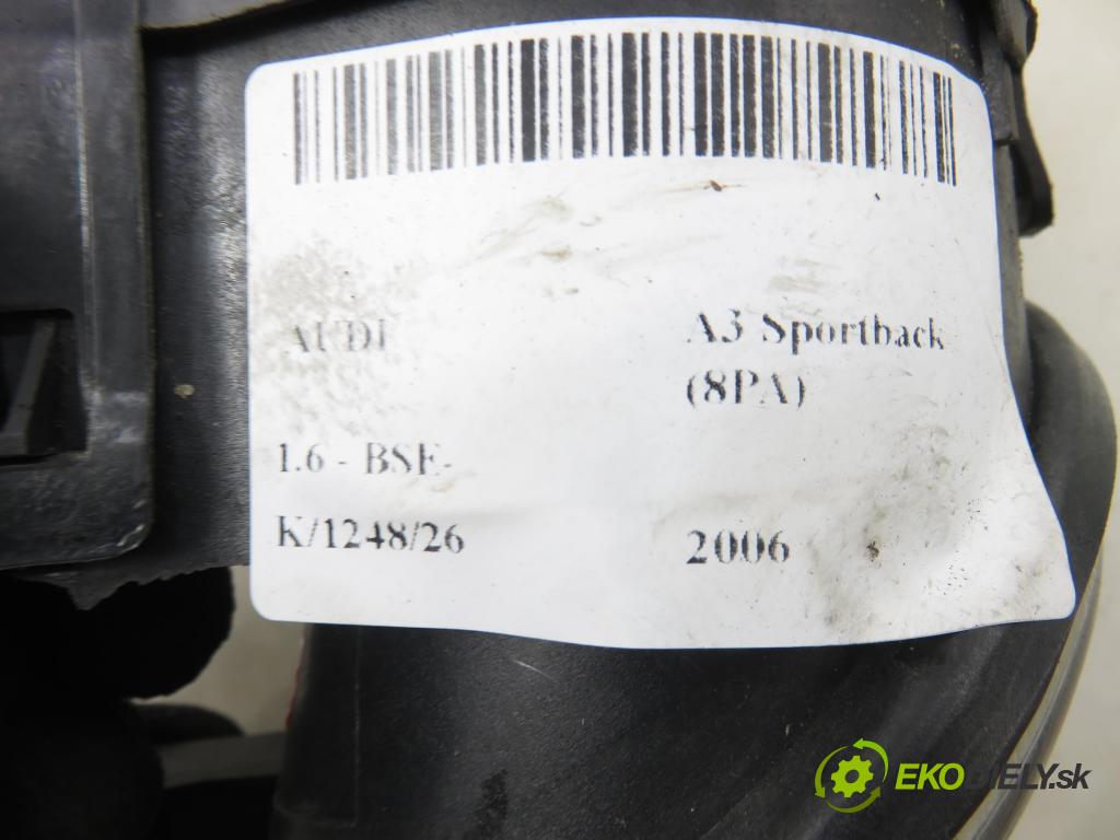 AUDI A3 Sportback (8PA) HB 2006 75,00 1.6 - BSE 1595,00 hmlové svetlo, hmlovka P