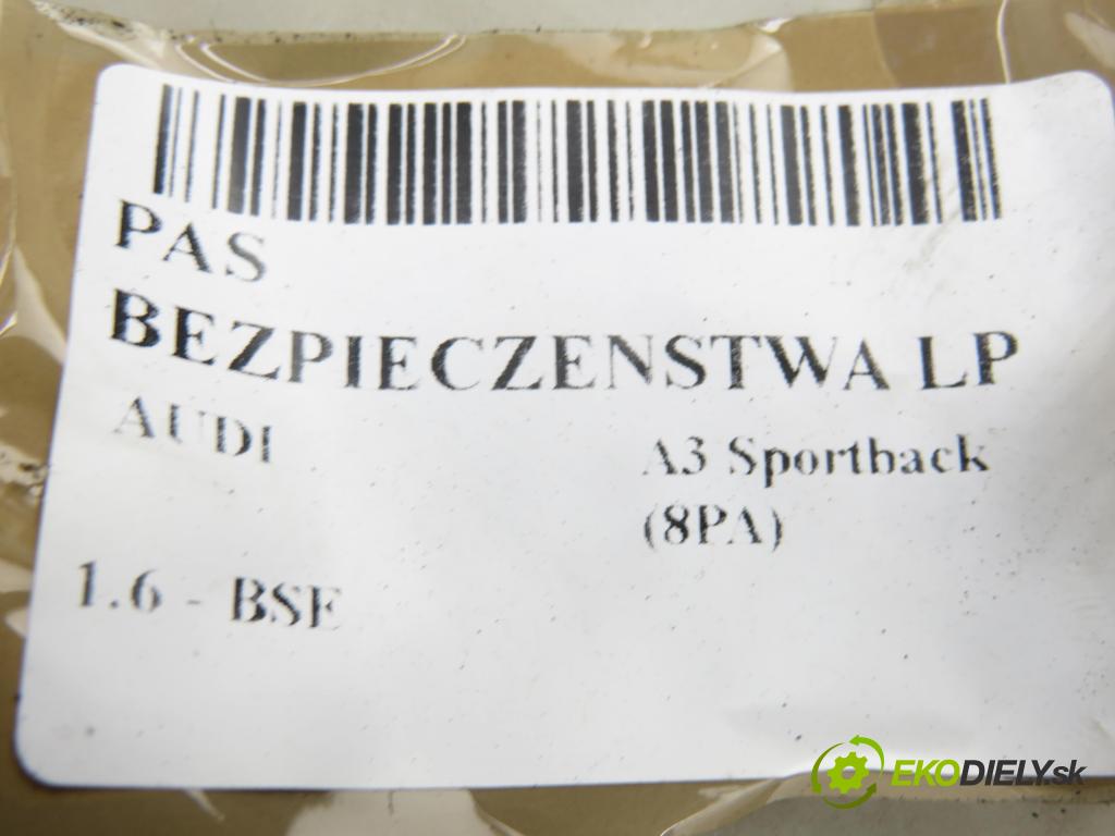 AUDI A3 Sportback (8PA) HB 2006 75,00 1.6 - BSE 1595,00 Držiak bezpečnostný LP 8P4857705B