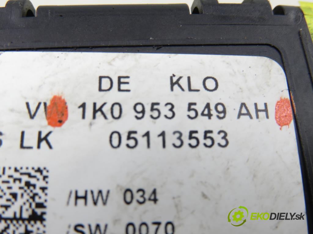 AUDI A3 Sportback (8PA) HB 2006 75,00 1.6 - BSE 1595,00 PAKA/ŘAZENÍ/SADA: 8P0907137BG ; 1K0959653D ; 1K0953549AH