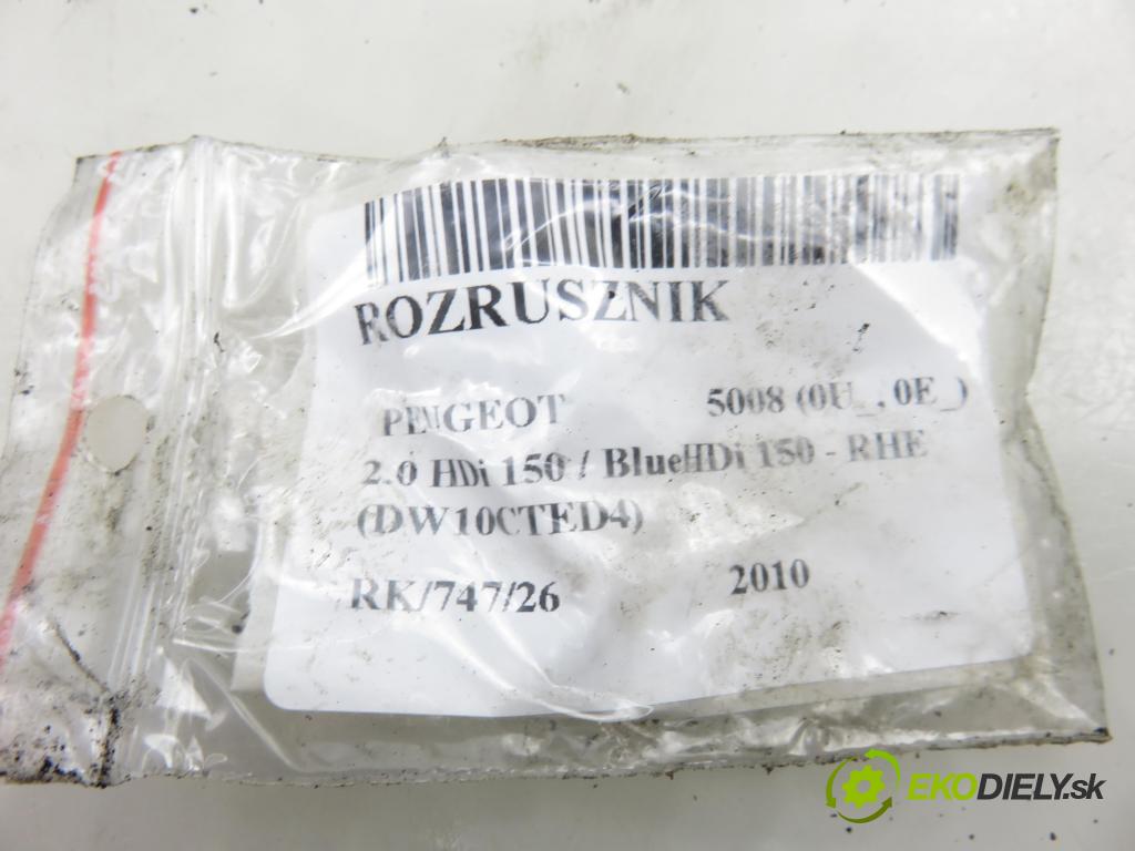 PEUGEOT 5008 (0U_, 0E_) MINIVAN 2010 110,00 2.0 HDi 150 / BlueHDi 150 - RHE (DW10CTED4) 1997,00 startér 9671014680 ; M000T20872ZE (Startér)