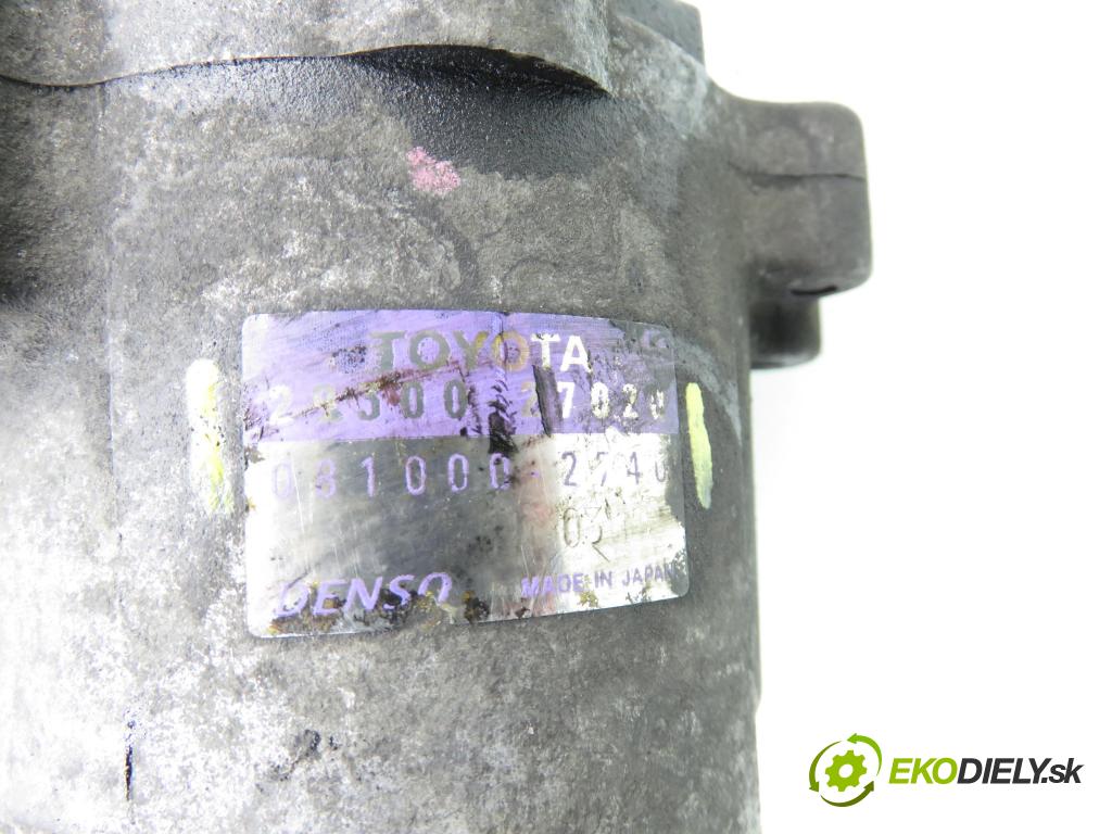 TOYOTA COROLLA Verso (ZER_, ZZE12_, R1_) MINIVAN 2005 85,00 2.0 D-4D (CUR10_) - 1CD-FTV 1995,00 pumpa vakuová 2930027020 ; 0810002740