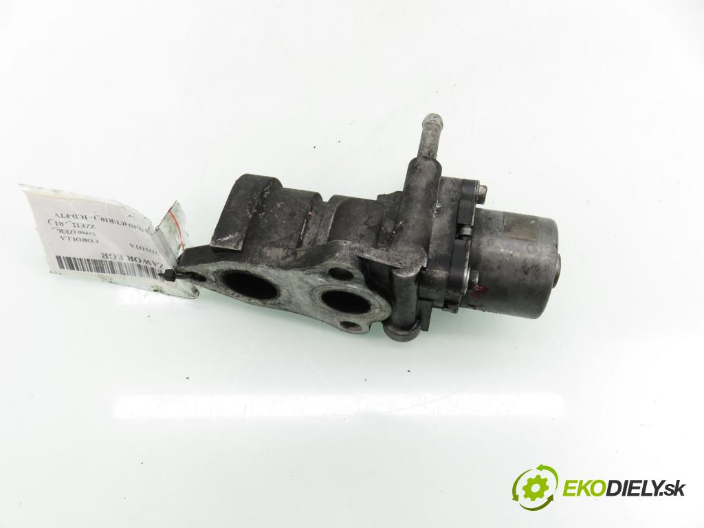 TOYOTA COROLLA Verso (ZER_, ZZE12_, R1_) MINIVAN 2005 85,00 2.0 D-4D (CUR10_) - 1CD-FTV 1995,00 VENTIL: EGR 1350008110