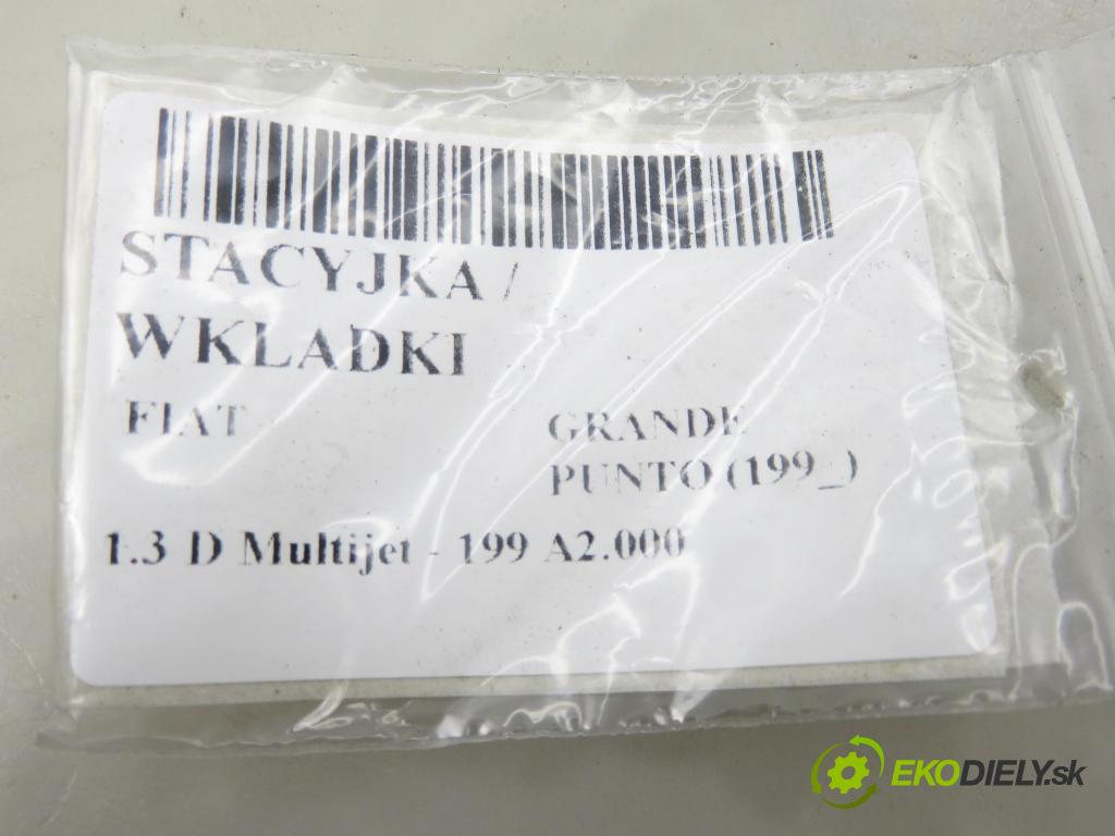 FIAT GRANDE PUNTO (199_) HB 2007 55,00 1.3 D Multijet 75 - 199 A2.000 1248,00 spinačka / zámky 00519272790