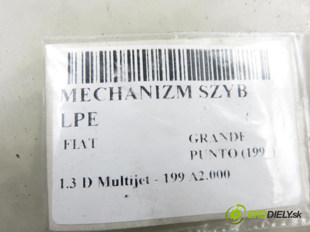 FIAT GRANDE PUNTO (199_) HB 2007 55,00 1.3 D Multijet - 199 A2.000 1248,00 mechanismus oken 1060263