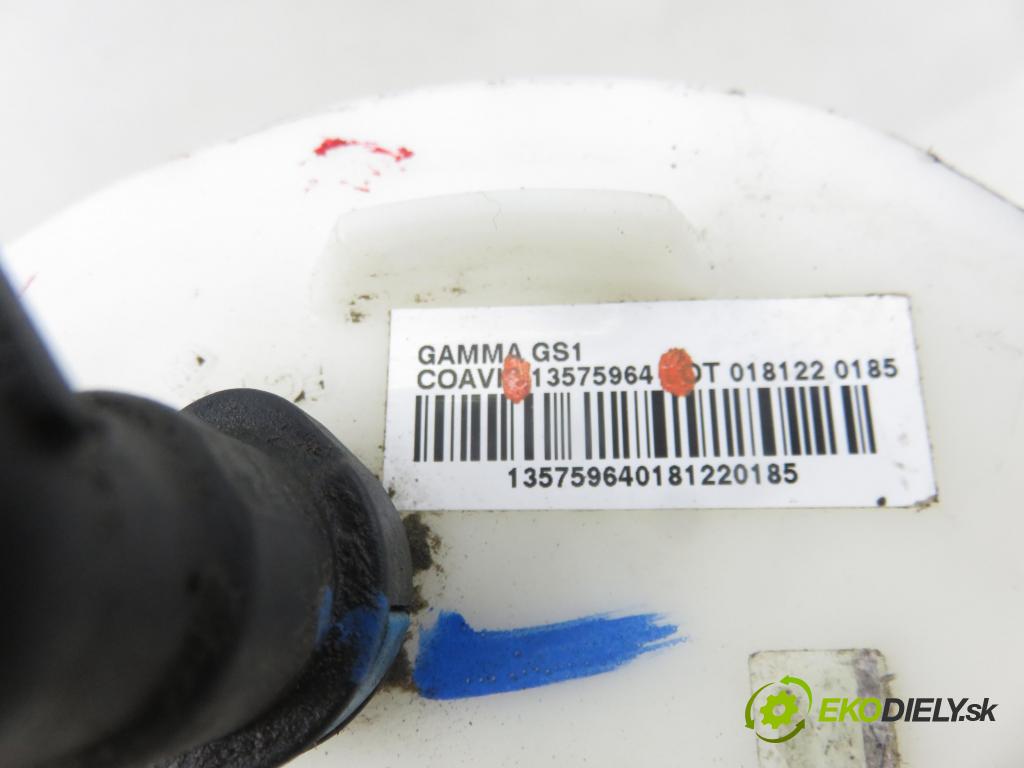 CHEVROLET AVEO liftback (T300) HB 2012 63,00 1.2 LPG - A 12 XER 1229,00 pumpa paliva 13503108A ; 13575964