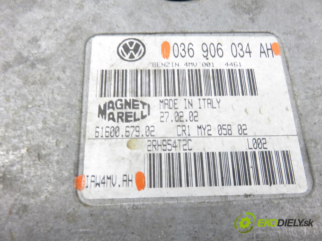 SEAT IBIZA III (6L1) HB 2002 55,00 1.4 16V - BBY 1390,00 řídící jednotka motora 036906034AH ; IAW4MVAH