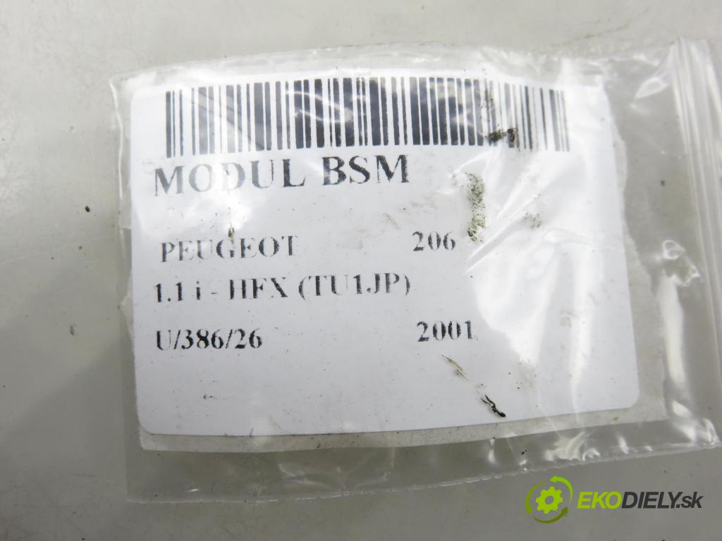 PEUGEOT 206 liftback (2A/C) HB 2001 440,00 1.1 i - HFX (TU1JP) 1124,00 MODUL BSM 9643498980 ; S118470002C