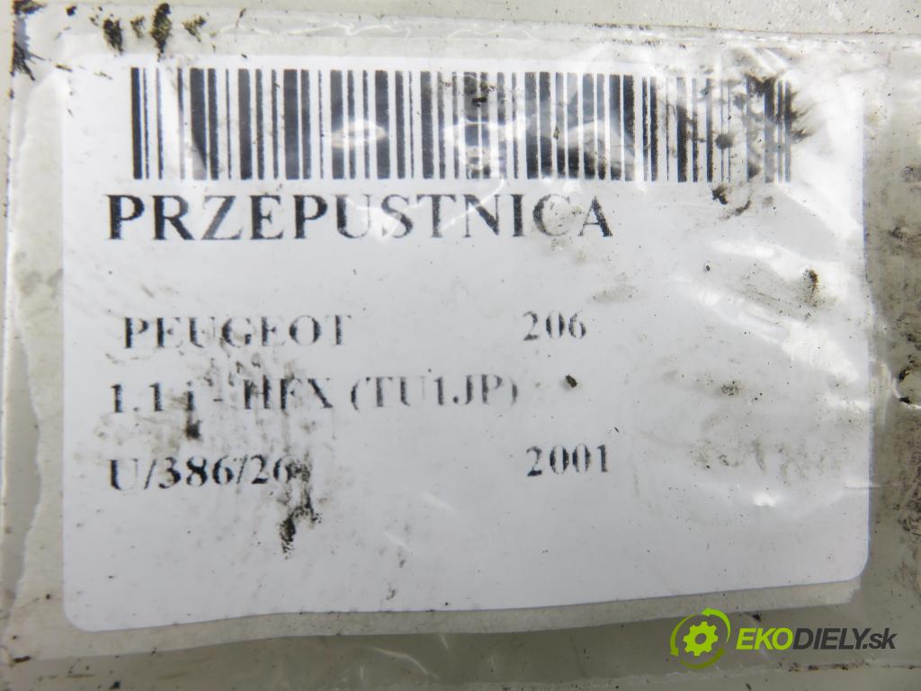 PEUGEOT 206 liftback (2A/C) HB 2001 440,00 1.1 i - HFX (TU1JP) 1124,00 škrtíci klapka 9642473280 (Škrticí klapka)