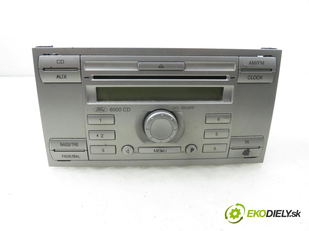 FORD S-MAX (WA6) MINIVAN 2006 103,00 2.0 TDCi - UFWA 1997,00 RADIO CD 6M2T18C815AF