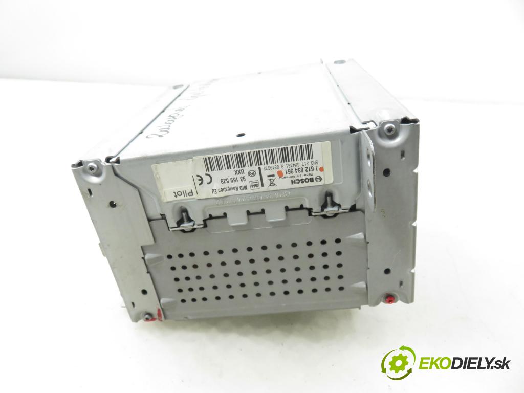 OPEL ASTRA J HB 2010 92,00 1.7 CDTI - A 17 DTR 1686,00 RADIO CD 93169528 ; 7612634361