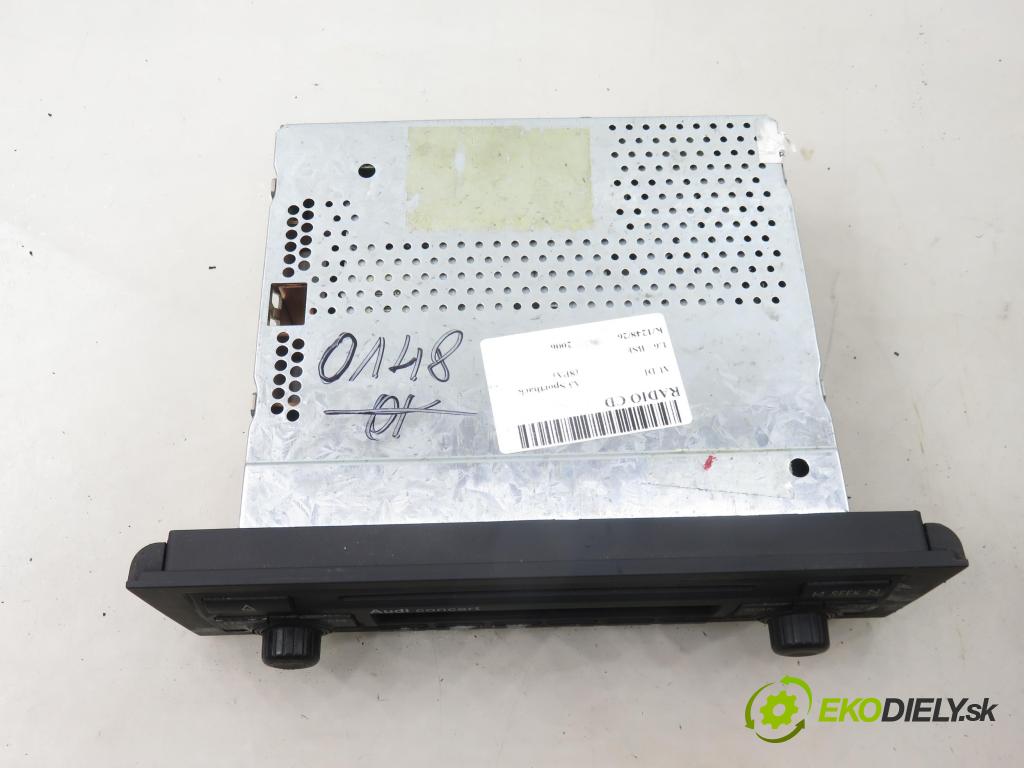 AUDI A3 Sportback (8PA) HB 2006 75,00 1.6 - BSE 1595,00 RADIO CD