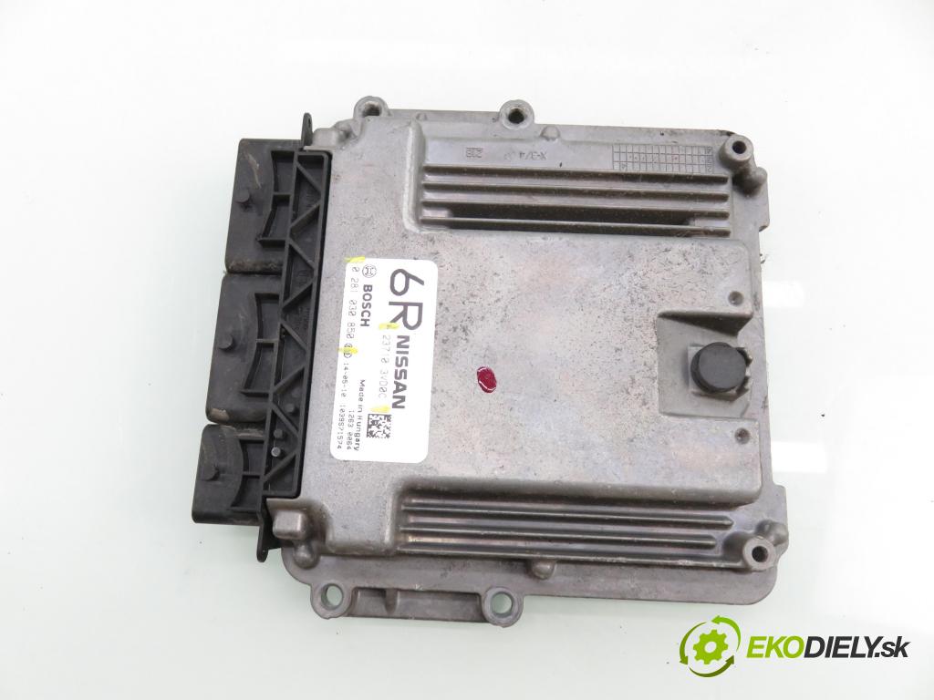 NISSAN NOTE (E12) MINIVAN 2014 66,00 1.5 dCi - K9K 892 1461,00 řídící jednotka motora 237103VD0C ; 0281030850