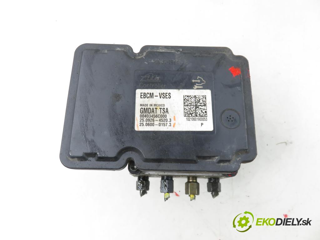 OPEL ANTARA A (L07) SUV 2006 110,00 2.0 CDTI 4x4 - Z 20 DMH 1991,00 pumpa ABS 25021200124 ; 25092645203 ; 25060001573 (Pumpa ABS)
