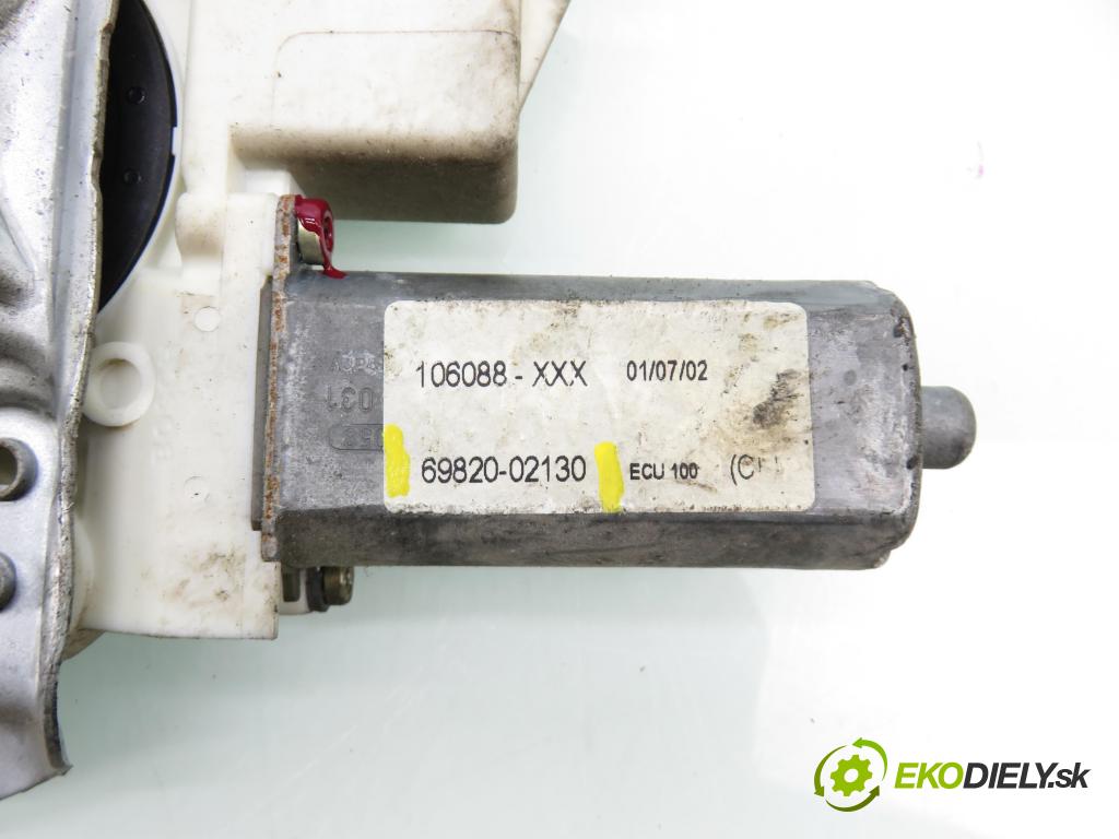 TOYOTA COROLLA (_E12_) HB 2002 81,00 1.6 VVT-i (ZZE121_) - 3ZZ-FE 1598,00 mechanismus oken 3D 6982002130