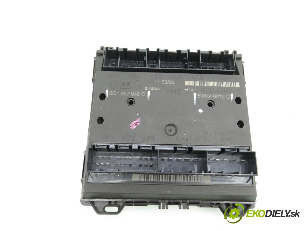 VW POLO (9N_) HB 2003 55,00 1.4 TDI - AMF 1422,00 MODUL komfortu 6Q1937049C ; 5WK48212C