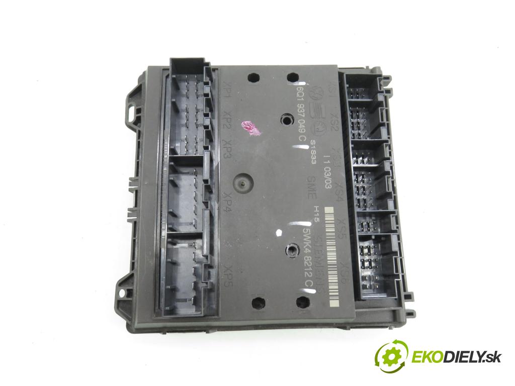 VW POLO (9N_) HB 2003 55,00 1.4 TDI - AMF 1422,00 MODUL komfortu 6Q1937049C ; 5WK48212C