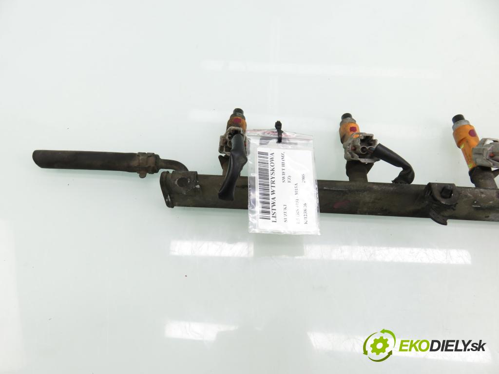 SUZUKI SWIFT III (MZ, EZ) HB 2005 75,00 1.5 (RS 415) - M15A 1490,00 lišta vstřikovací 2975000120 (Vstřikovací lišta)