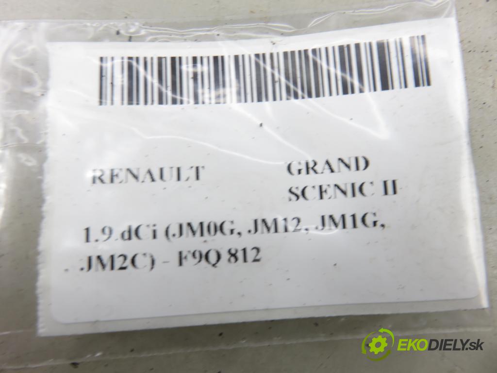 RENAULT GRAND SCENIC II (JM0/1_) MINIVAN 2004 88,00 1.9 dCi (JM0G, JM12, JM1G, JM2C) - F9Q 812 1870,00 PAKA/ŘAZENÍ/SADA: 8200127727