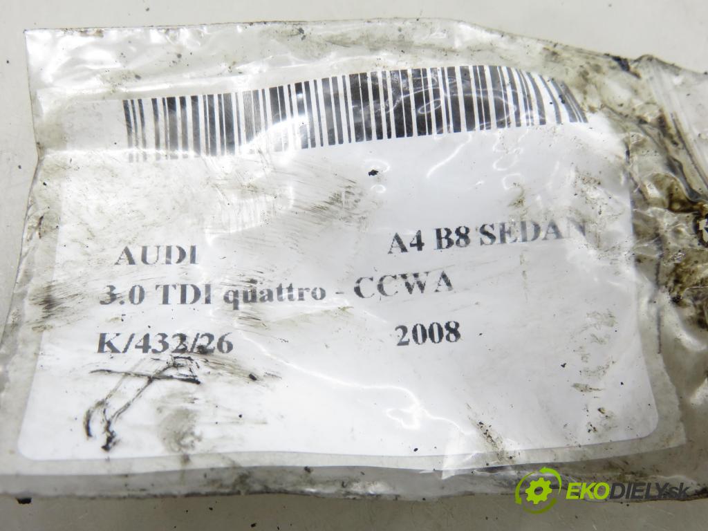 AUDI A4 (8K2, B8) SEDAN 2008 176,00 3.0 TDI quattro - CCWA 2967,00 vstřikovač 059130277BE ; 0445116023 (Vstřikovač paliva)