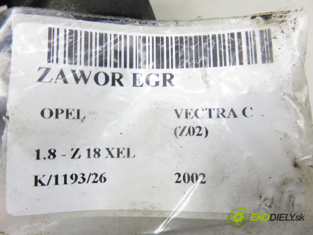 OPEL VECTRA C (Z02) SEDAN 2002 81,00 1.8 - Z 18 XEL 1796,00 VENTIL: EGR