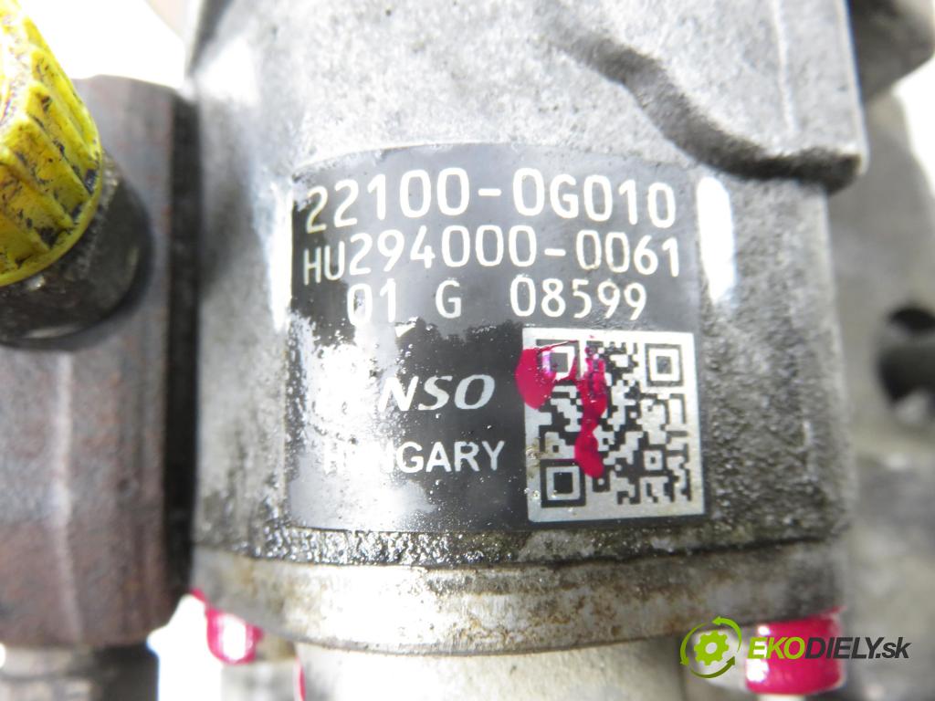 TOYOTA COROLLA Verso (ZER_, ZZE12_, R1_) MINIVAN 2005 85,00 2.0 D-4D (CUR10_) - 1CD-FTV 1995,00 pumpa vysokého TLAK: 221000G010 ; HU2940000061