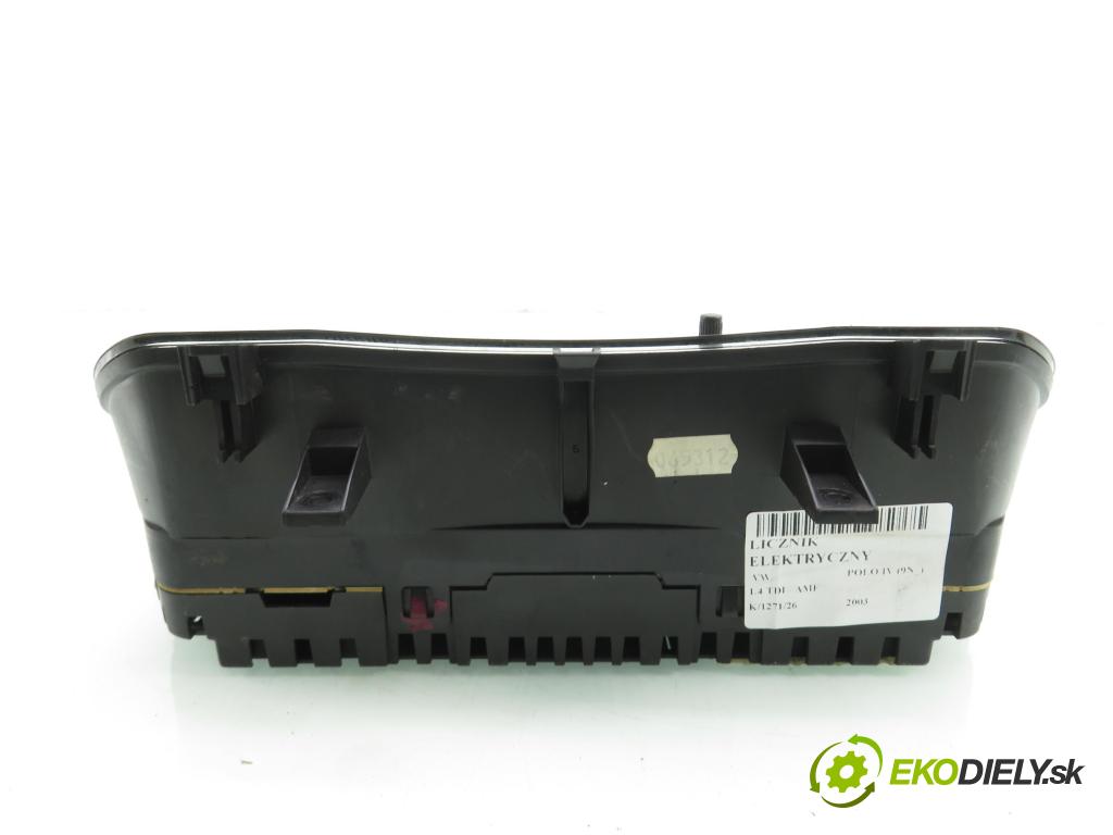 VW POLO (9N_) HB 2003 55,00 1.4 TDI PD 75 - AMF 1422,00 Prístrojovka elektrický 6Q0920820L