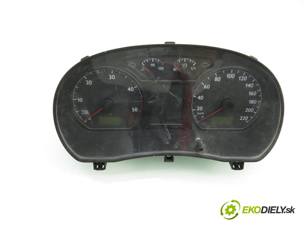 VW POLO (9N_) HB 2003 55,00 1.4 TDI PD 75 - AMF 1422,00 Prístrojovka elektrický 6Q0920820L