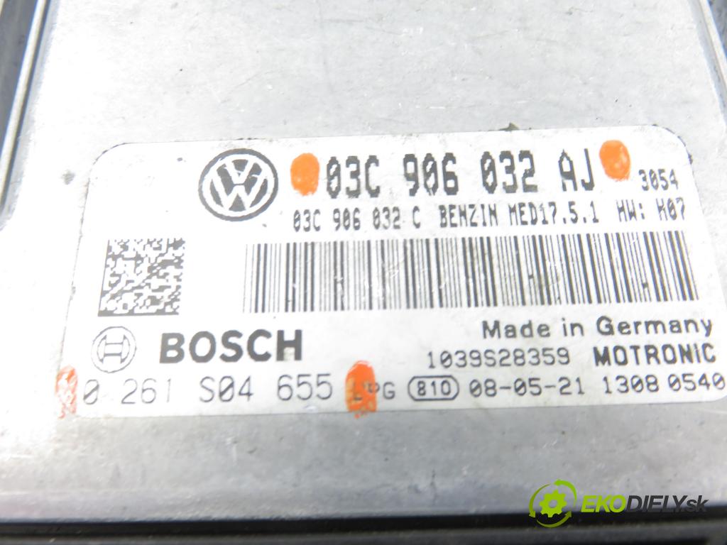 VW TIGUAN (5N_) SUV 2007 110,00 1.4 TSI 4motion - BWK 1390,00 řídící jednotka motora 0261S04655 ; 03C906032AJ