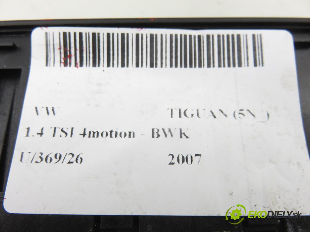 VW TIGUAN (5N_) SUV 2007 110,00 1.4 TSI 4motion - BWK 1390,00 vypínač / přepínač 5N1927132E